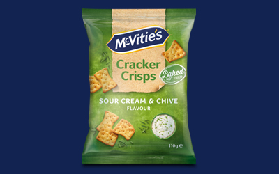 McVite’s Crisps Sour Cream and Chive Flavour